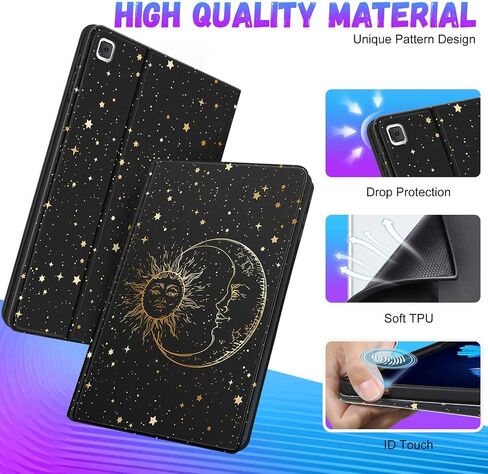 for Samsung Galaxy Tab A7 Lite Case 8.7 Inch for Kids Cute Folio Women Teen Girls Girly Abstract Art Design Tablet Cover for Samsung Tab A7 Lite Case, SM-T220/T225/T227 in Saudi Arabia