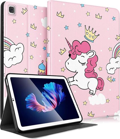 for Samsung Galaxy Tab A7 Lite Case 8.7 Inch for Kids Cute Folio Women Teen Girls Girly Abstract Art Design Tablet Cover for Samsung Tab A7 Lite Case, SM-T220/T225/T227 in Saudi Arabia