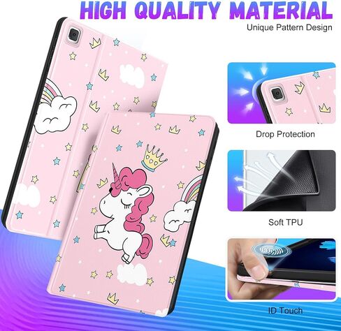 for Samsung Galaxy Tab A7 Lite Case 8.7 Inch for Kids Cute Folio Women Teen Girls Girly Abstract Art Design Tablet Cover for Samsung Tab A7 Lite Case, SM-T220/T225/T227 in Saudi Arabia