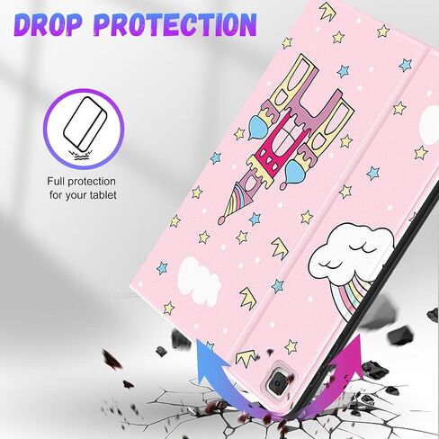 for Samsung Galaxy Tab A7 Lite Case 8.7 Inch for Kids Cute Folio Women Teen Girls Girly Abstract Art Design Tablet Cover for Samsung Tab A7 Lite Case, SM-T220/T225/T227 in Saudi Arabia