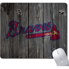 Wood Grain Design Sports Mouse Pad, Non-Slip Rubber Base Mousepad for Computers Laptop Desk, Gaming Mousepad Desk Accessories, Desk Mat Mouse Pad, Office Supplies - Mouse Pads for Desk.