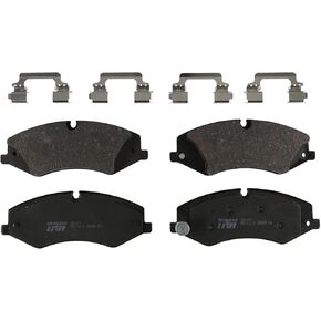 TRW Pro TRH1479 Disc Brake Pad Set For Land Rover Range Rover Sport 2011-2017, Front, And Other Applications