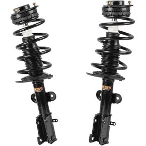 OREDY Pair Front Struts & Sway Bars for 2008-2016 Chrysler Town & Country 2008-2019 Dodge Grand Caravan Set of 2 Replacements Coil Spring Assembly - 171128L 171128R K7258