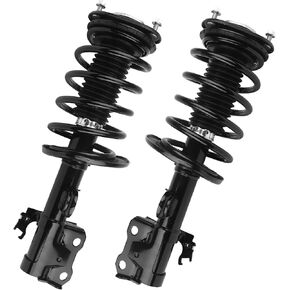 KUSATEC Front Pair Complete Struts Shock Absorber fit for 2010-2015 Toyota Prius; 172689 172688 Left/Right Struts with Coil Spring Assemblies