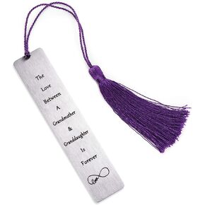 Grandmother Grandma Bookmarks Gifts from Granddaughter Grandson The Love Between a Grandmother and Granddaughter Grandson is Forever (The Love Between a Grandmother and Granddaughter is Forever)