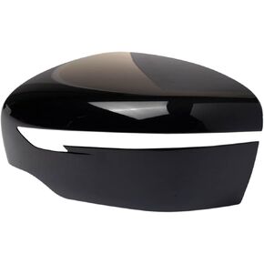 TRQ Driver Side Mirror Cap Compatible with 2015 Nissan Rogue