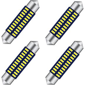 Car Led Bulb, 31mm LED Interior Car Lights, DE3021 DE3022 DE3023 6428 6430 7065 Led Car Bulb for Car Interior/Indoor Map Dome/Trunk/License Lights, etc