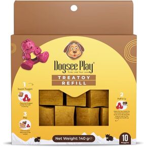 Dogsee Play Treatoy Refill Pack (30 Pcs) 420g/14.7oz | Toys for Dogs | Himalayan Cheese Bars