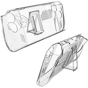 ROG Ally Protective Case Compitable with ASUS Rog Ally 7 inch 120Hz Gaming Handheld, FiiMan Ultra Clear Crystal Transparent Hard Shell Full Body Cover Case (Transparent)
