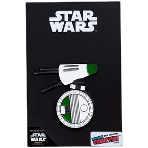 Star Wars D-O Droid Exclusive Character Pin | Official Star Wars: The Rise of Skywalker Collectible Enamel Pin | Measures 2 Inches Tall