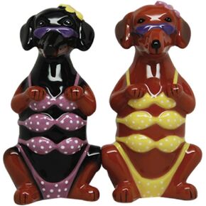 Pacific Giftware ATTRACTIVES Salt and Pepper Shaker - Bikini Hotties