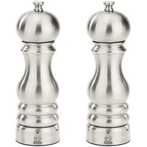 Peugeot Paris Chef u'Select Stainless Steel 7" Pepper & Salt Mill Set