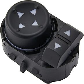 Power Mirror Switch Fits for 2007-2014 Chevy Silverado GMC Sierra 1500 2500 HD 3500 HD,Driver Side Control Door vidrios Master Switch Replaces 22883768, 25778970