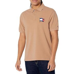 Tommy Hilfiger Men's Wavy Flag Casual Polo