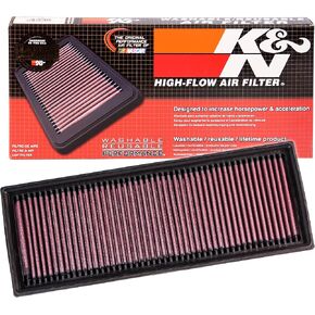 K&N Engine Air Filter: Increase Power & Acceleration, Washable, Premium, Replacement Car Air Filter: Compatible with 1998-2015 Mercedes Benz (G550, R500, S400 Hybrid, C300, G500, GL 450, 550), 33-2181