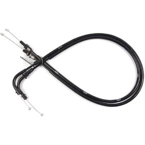 Arashi Throttle Cable for SUZUKI GSXR 600 750 2006-2010 Stainless Wire Line and Rubber Motorcycle Accessories GSX-R600 GSX-R750 GSXR600 GSXR750 Black 2007 2008 2009
