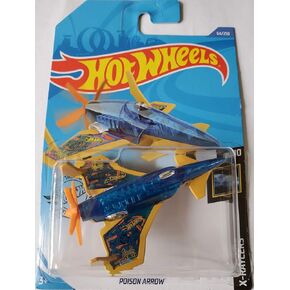 Hot Wheels 2020 X-Raycers Poison Arrow (Airplane) 64/250, Blue