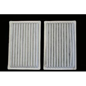 2 New Aftermarket Kubota Cab A/C Air Filter Kit Replaces OEM 6A671-75090