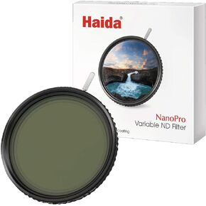 Haida HD4221-95 NanoPro MC Filter Vari ND8 to ND1000 3 Stop at 10 Stop Neutral Density 95 mm