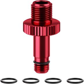 Bicycle Suspension Air Valve Adapter Tool for Rochshox Shock and DT Swiss Shocks Compatible with Most Cycling Suspension（ Red