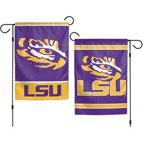 NCAA LSU Tigers Premium 12" x 18" 2 Sided Garden Flag