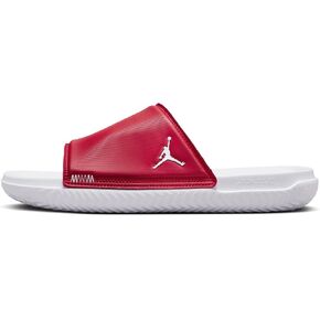 NIKE Jordan Play Men's Slides (DC9835-611, Varsity Red/White/White) Size 13 in Saudi Arabia
