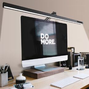 LED Desk Lamp,31.5inch Aluminum Alloy Brightest Task Light with Clamp for Home Office,15W Table Light Timer and Dimmable with 3 Color Modes