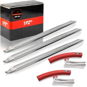 1PZ ZBF-504 3 Pcs Tyre Lever Steel Tire Changer Lever Spoon Tool Set with 2 Piece Rim Protector Replacement for Motorcycle Bike Electric Car Dirt Bike Xiaomi