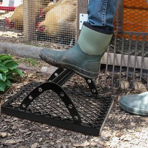 Boot Scraper Heavy Duty Metal Boot Brush Scraper Outdoor Heavy Duty Shoe Boot Mud Scraper Outdoor Boot Dirt Cleaner Shoe Brush&Boot Brush, Boot Cleaner Boot Scrubber Shoe Scrubber