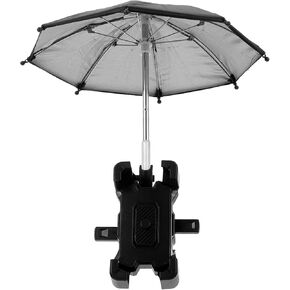 BESPORTBLE 1 مجموعة مظلة الهاتف حامل الهاتف المحمول حامل الهاتف الخليوي الشمس الظل الهاتف المحمول الدراجة بين قوسين أسود in Kuwait