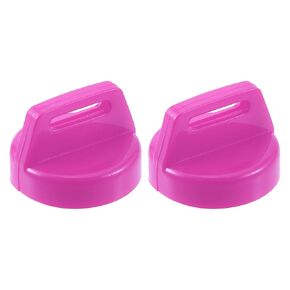 X AUTOHAUX 2pcs UTV ATV Ignition Key Cover Cap 5433534 5431964 for Polaris for Ranger Brutus RZR General ACE Sportsman Scrambler Trail Boss Trail Blazer Magnum Xpress Sport Purple