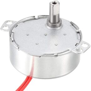uxcell Turntable Synchronous Synchron Motor 50-60Hz 24 VAC CCW 4W (5-6RPM)