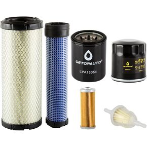 LVA16054 M806418 M131802 MIU804763 AM116304 Maintenance Filter Kit LVA21036 Compatible With John Deere 1025R 60D 260 54D 2025R Compact Utility Tractor