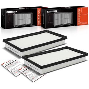 A-Premium 2-PC Engine Air Filter Compatible with Toyota, Lexus & Subaru Models - Avalon(Hybrid), Camry(Hybrid), Corolla, RAV4(Hybrid), Highlander(Hybrid), Sienna, Venza, ES300h, BRZ - # 1780177050