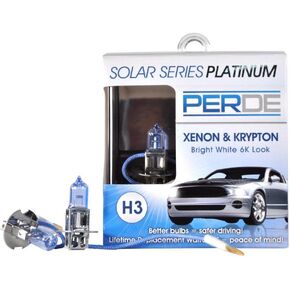Replacement for Solar Series Platinum H3 Xenon-Enhanced Halogen Bulbs Left & Right Pair