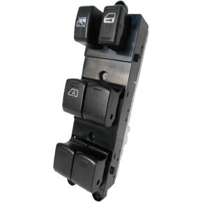 مفتاح رئيسي للنافذة من SWITCHDOCTOR لسيارة Nissan Frontier Crew Cab لعام 2014-2019