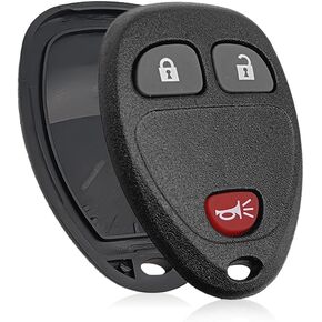 Key Fob Keyless Entry Remote Shell Case Compatible with Silverado Avalanche Equinox Express Silverado Tahoe Traverse Sierra Torrent OUC60221
