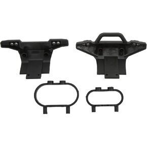 RC Car Bumper Assembly,Plastic Front Rear Bumper Assembly for WLtoys 144002 1/14 RC Car Spare Parts Accessories, Front Bumper Crash Buffer Bumper DIY Repalce