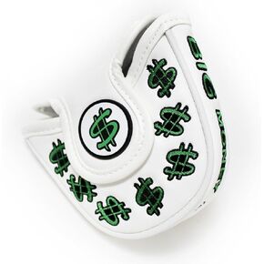 Cash Money MALLET Putter Cover Headcover for Scotty Cameron Taylormade Odyssey 2ball