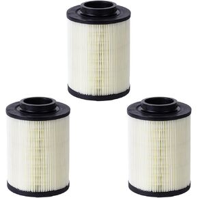 1240482 Air Filter Fit for Polaris RZR 800 RZR 800 S Ranger 800 900 RZR RZR S RZR 4 4X4 6X6 Crew XP(set of 3)