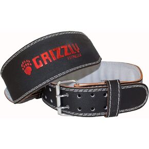 Grizzly Enforcer Padded Leather Belt 4-Inch