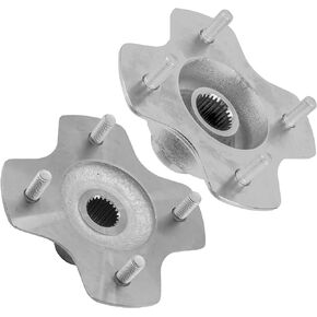 Caltric Rear Left and Right Wheel Hub Compatible with Honda Rancher 420 4x4 2014-2023 / Foreman 500 4x4 2014-2023/42620-HR3-A20, 42610-HR3-A20