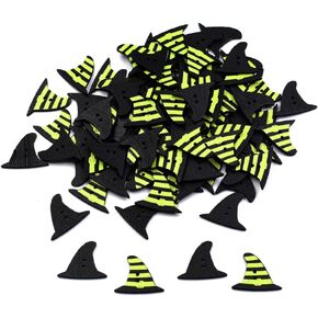 30 Pcs Black Bat Shape Wooden Buttons with 2 Holes Halloween DIY Crafts Buttons for Sewing Art Craft, Scrapbooking, Cardmaking, Home Ornament