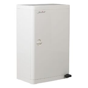 Janibell M450BW ABS 18 جالونًا صحيًا بدون استخدام اليدين نظام التخلص من النفايات، مستطيل، 11 بوصة عرض × 17-3/4 بوصة عمق × 26-3/4 بوصة ارتفاع، أبيض in Saudi Arabia