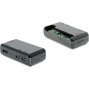 SB Components Raspberry Pi Zero Case, Protective Case Cover for Raspberry Pi Zero & Zero 2 W - Black