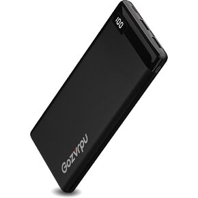 Rechargeable Battery,10000mAh Fast Charge Power Bank with USB A and USB C Ports, Portable Charger with LED Digital Screen for Heated Jackets and Vest