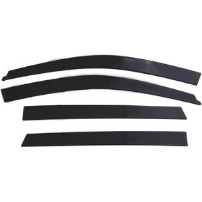 Auto Ventshade [AVS] Low Profile Ventvisor / Rain Guard | Fits 2018 - 2023 Chevrolet Traverse - Smoke, 4 pcs. | 894032