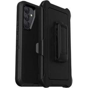 DEFENDER Case Compatible with SAMSUNG GALAXY A54 5G Screenless Case with Port Protection and Belt Clip Black