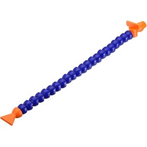 uxcell 1/4" Thread Flexible Water Oil Coolant Pipe Hose, 30mm Plastic Adjustable Flat Nozzle Cooling Pipe Hose with Switch for Lathe CNC Water Cooling System