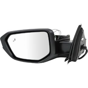 TRQ Left Mirror Compatible with 2021-2022 Honda Insight